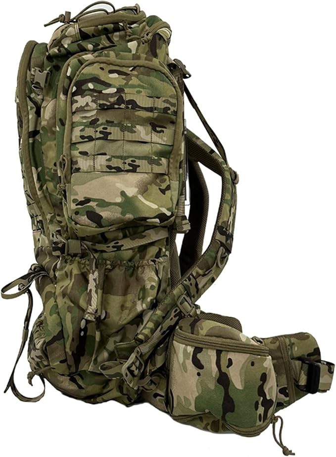 55L Tactical Backpack Large Military Backpack Versatile Assault Bag Assault Pack Molle Bag for Camping Hiking Backpacking Hunting