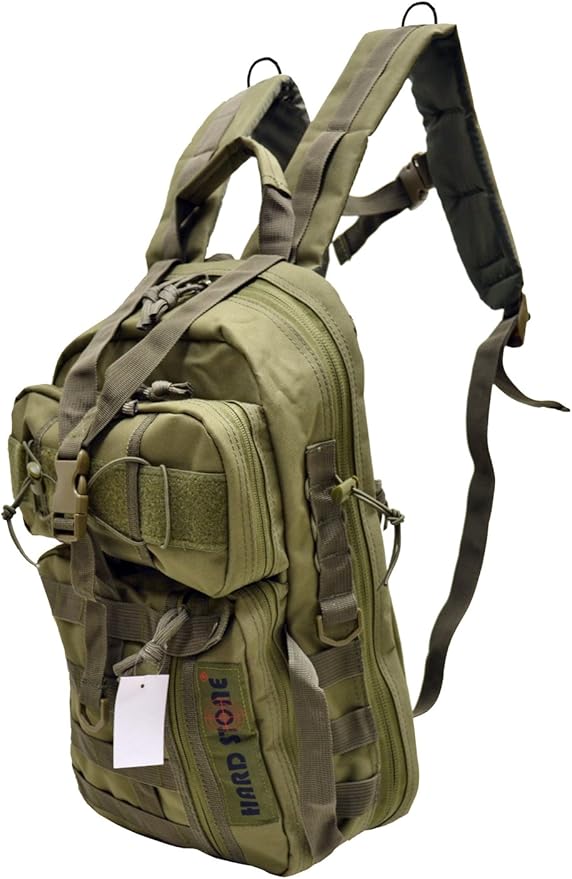 EXPLORER B8-OD Tactical Hydration Pack Ready Backpack with Molle &amp Chest Strap OD