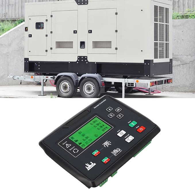 CLE6120UN C Auto Controller for Generator Start Detect Multiple Languages Genset Control Module Panel 15‑360V