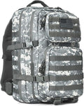 Military Tactical Backpack Large Army 3 Day Assault Pack Molle Bag Backpacks (ACU Camo) (Acu Camo)