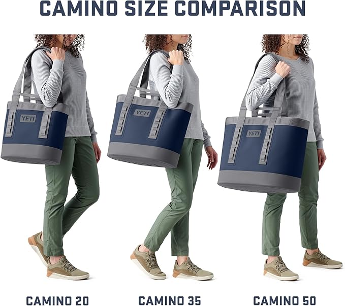 YETI Camino 35 Carryall with Internal Dividers All-Purpose Utility Boat and Beach Tote Bag Durable Waterproof