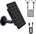 3W Trail Camera Solar Panel with Build-in 5000mAh Rechargeable Lithium Battery Solar Battery Charger Kit for Hunting Game Cameras or Deer Feeder Accessory 12V/1A 6V/2A IP65 Waterproof Solar Panel