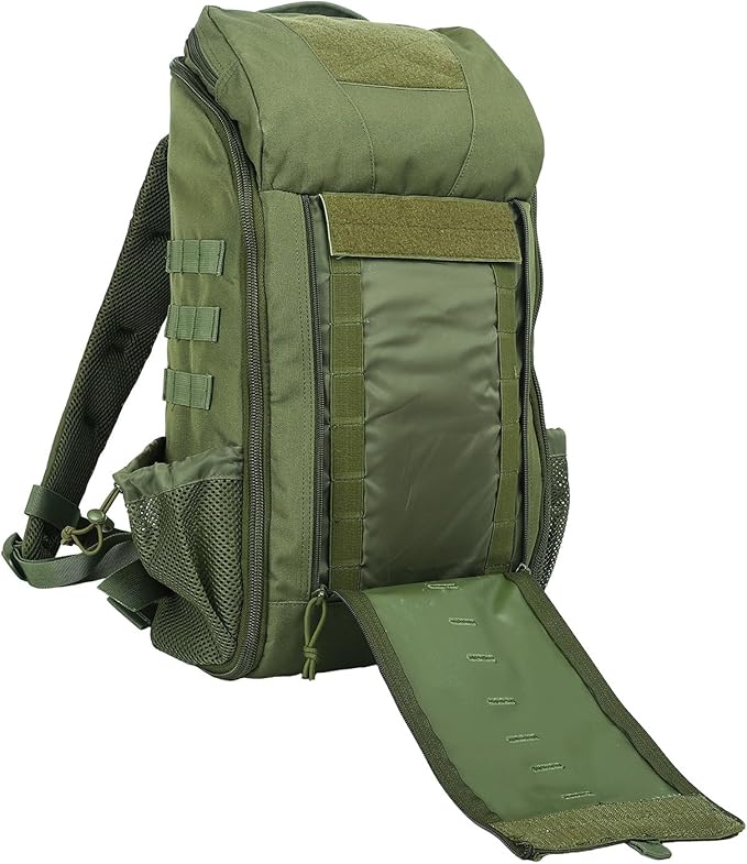 Tactical Backpack Military Molle Hiking 36-55L Tactical Medical Pack Outdoor Cycling Mountaineering Fire Emergency Supplies Bag