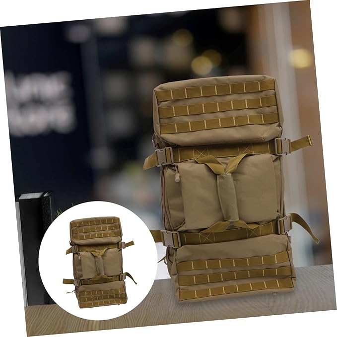 KOMBIUDA Expandable Travel Backpack Multi-functional Shoulder Handbag Hiking Backpack Suitcase Large Capacity Outdoor Game Bag