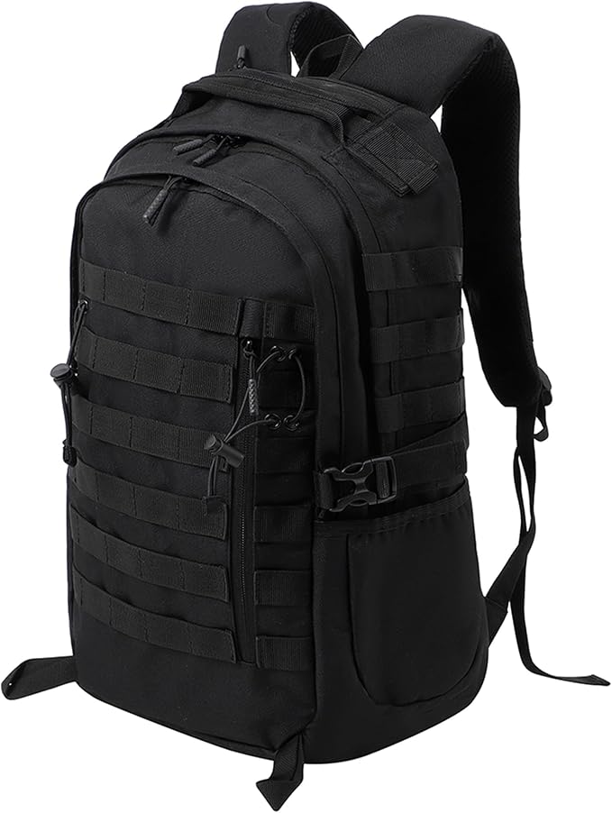 WESTEND 29L Tactical Backpack for Men – Military Assault Pack with MOLLE System Heavy Duty Bug Out Bag for Outdoor Activity