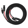 10FT 10AWG Solar Panel Extension Cable with Female and Male Connectors Solar Cable for Solar Panels Charge Controllers and Solar Generator (10AWG 10FT)
