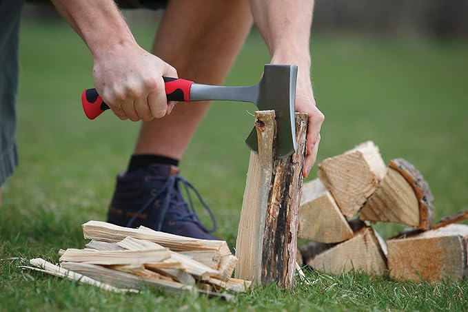Coghlan's Camping Hatchet 14 – Lightweight Durable Outdoor Axe for Chopping Wood Splitting Logs Bushcraft and Backpacking Adventures Essential Survival Tool