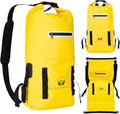 Ridgefrost 20L Dry Bag | Waterproof w/2 Compartments | Dry Bag for Beach &amp More | Lightweight Roll-Top &amp Roll-Bottom backpack