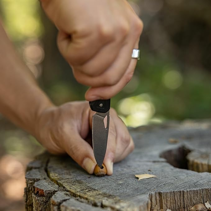 Gerber Gear LST - EDC Pocket Knife - Survival Tactical Tool for Travel Camping &amp Outdoor Adventure - Lightweight &amp Compact Folding Knife - Stainless Steel Blade - Black