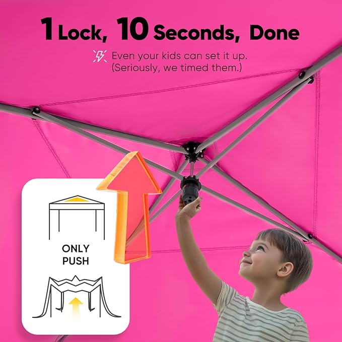 Quictent Privacy 8x8 Pop up Canopy Tent with Sidewalls and Roll-up Ventilated Windows One Person Easy Setup Outdoor Commercial Gazebo Shelter Enclosed Waterproof Bonus 4 Sandbags