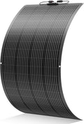 300 Watt Ultra Light Flexible Solar Panel Bendable All Black High Efficiency Monocrystalline Waterproof 24V/12V Perfect for RV Boat Van &amp Uneven Surfaces (Flexible-300W-1PACK)