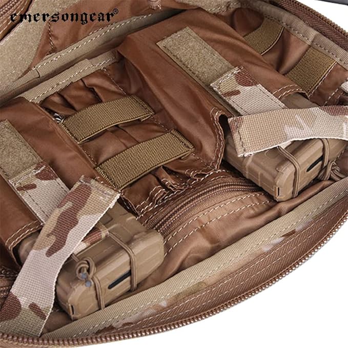 Emersongear Recon Kit Bag Chest Pack for Men Tactical Concealed Carry Pocket 2.2L