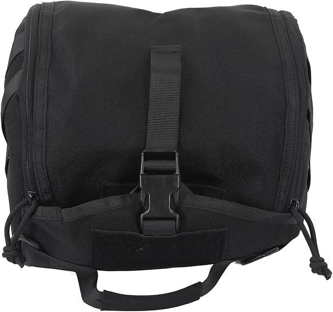 Tactical Helmet Bag PackCamping Helmet Bag Canvas Scratch Prevention Adjustable Helmet Storage Bag for Hard Hats Helmet Khaki