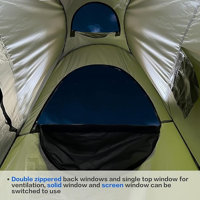 Pop Up Pod - Privacy Shower Tent with Carry Bag Dressing Room Instant Portable Toilet Stall for Camping Beach or Tailgate (Green)