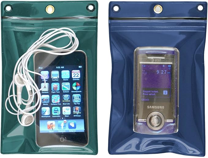 StoreSMART - Fisherman &amp Boating Wallet Set - 2 Plastic Zippered Wallets w/Lanyards 2 Plastic Folding Card Holders