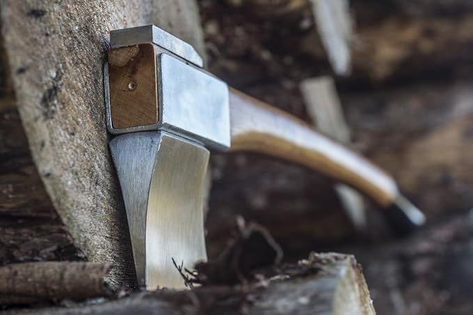 1844 Helko Werk Germany Vario Heavy Universal Axe - German Made Heavy Duty Large Felling and Cutting Axe - Head 5.5 lbs Handle 36 in. (Heavy Universal) #10055