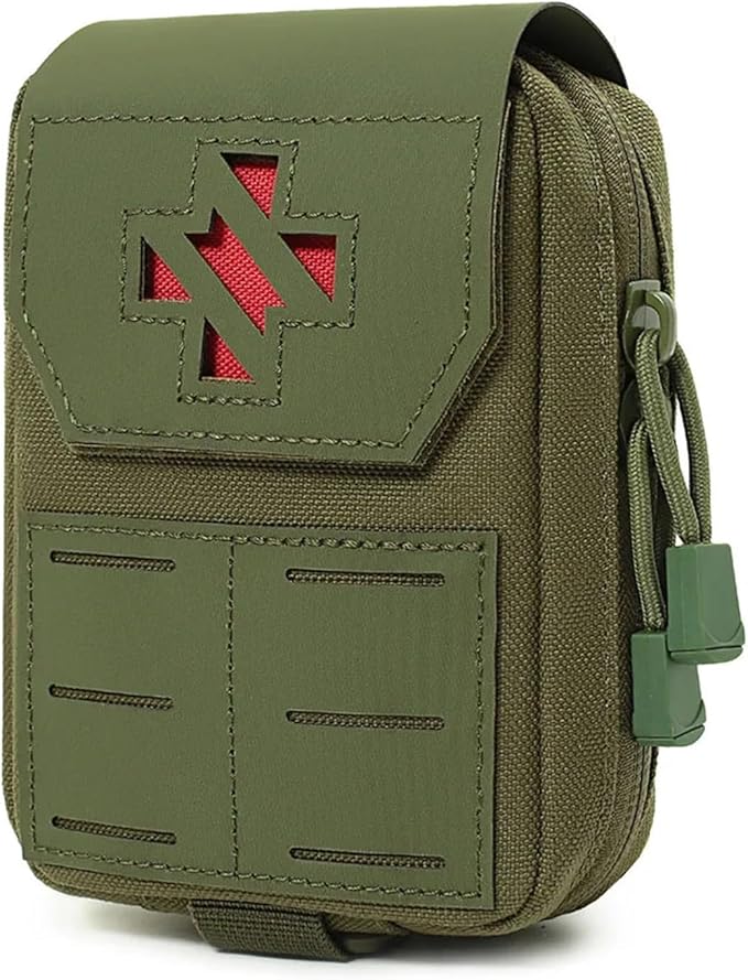 Tactical First Aid Kit Medical Bag for Hiking Travel Home Emergency Waist Holder Case Portable Survival Tools Molle Pouch