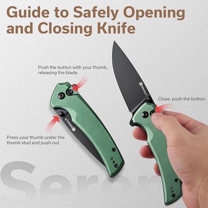 SENCUT ArcBlast Bundles with Serene Pocket Knife