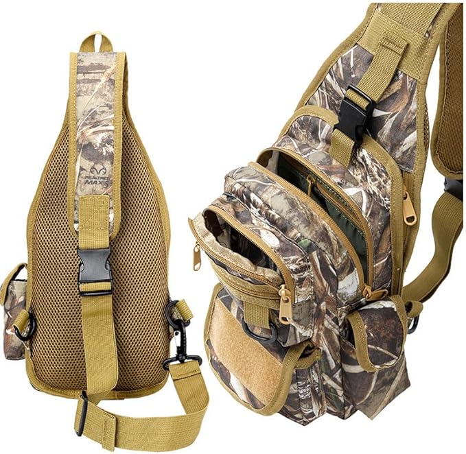 Outdoor Sports Hiking Sling Bag Shoulder Pack Camouflage Tactical Chest Bag