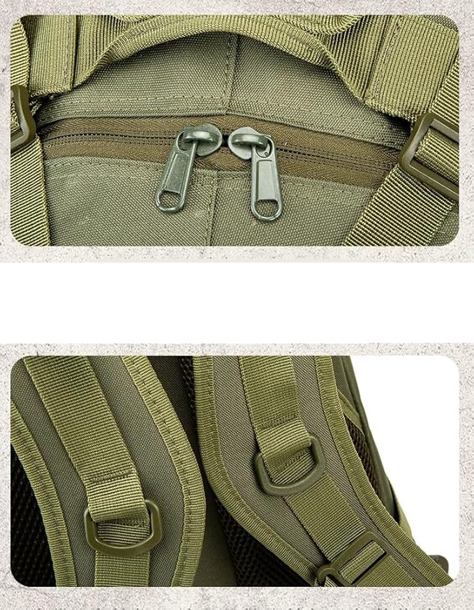 Tactical Backpack Military Molle Hiking Outdoor sports bag trekking mountaineering casual tactical khaki