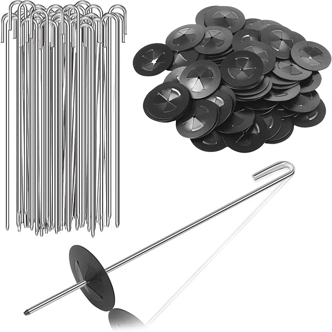 Solar Panel Bird Guard Fastener Clips100 Sets Solar Critter Guard Clips for Attaching Guard Wire to Solar PanelsPremium Stainless Steel Fasteners Clips for Squirrel Proof Bird Pigeon Fence