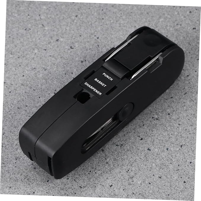 COHEALI 2pcs Portable Office Stationery Knife Scissor Stapler Screwdriver Puncher Nail Puller Stainless Steel Tools