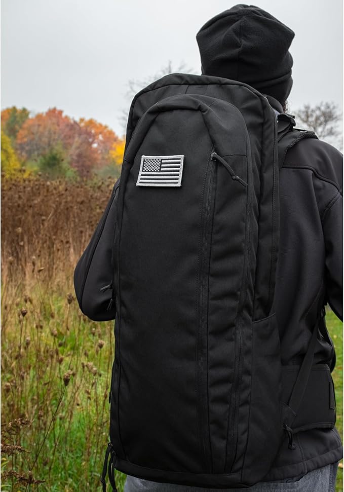 FOX OUTDOOR PRODUCTS Guardian SBR Pack 29L Tactical Rifle Backpack Modular Storage Gear Pockets Padded Back &amp Ventilation