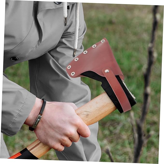 POPETPOP Ax Protector Garden Outdoor Camping Gear Small Hatchet Protective Camping Essentials Axe Tools Camping