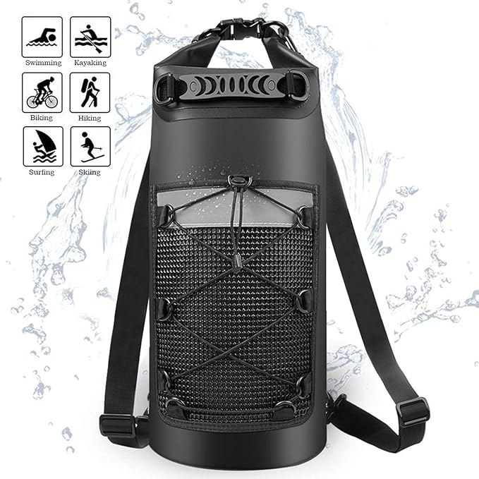 Waterproof Bucket Bag for Outdoor Surfing 500D PVC Meshes Ensuring Gear Dryness and Longevity During Outdoor Pursuits