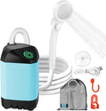 Portable Camping Shower with 7800mAh Battery - 3 Spray Modes IPX7 Waterproof &amp Powerful Suction for Indoor Camping Beach Travel RV Life Pet Bathing Gardening