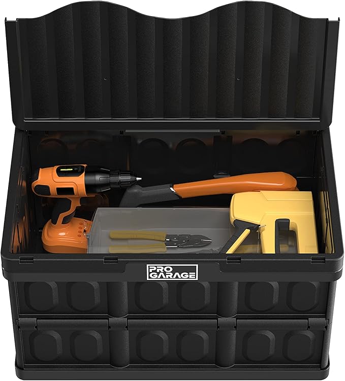 ClosetMaid ProGarage 10848 12 Quart Utility Storage Tote Container Black