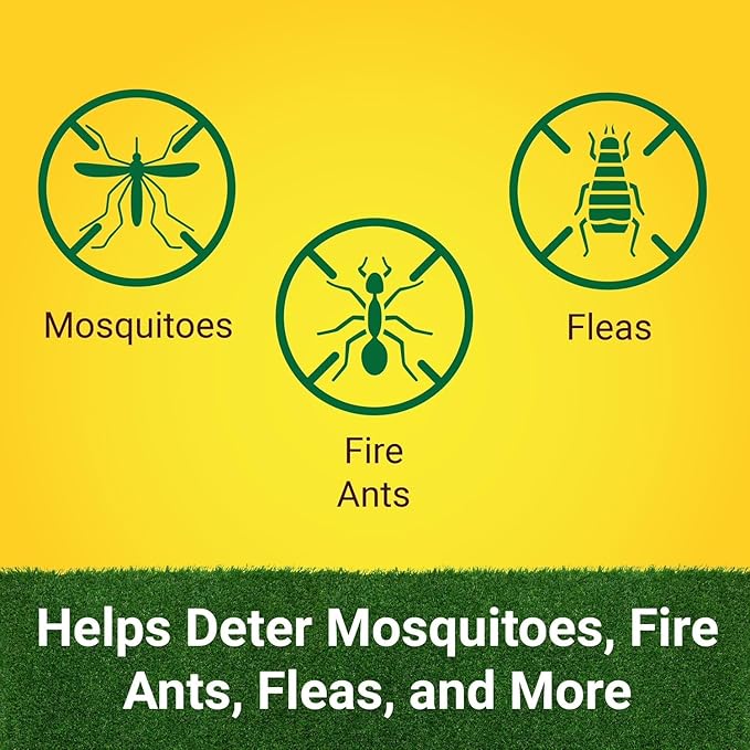 NatureShield Insect and Pest Repellent Outdoor Bug Repellent for Patio and Lawn Use with Irrigation Feeder System Pump or Hose End Sprayer 64 Fl Oz 4 Pack