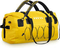 HEETA Waterproof Duffel Bag Motorcycle Dry Bag Backpack 60L/80L Extra Large Rolltop Travel Duffle Bags with Straps &amp Handles for Kayaking Rafting Boating Canoeing Camping Gym Beach Cruise Ship
