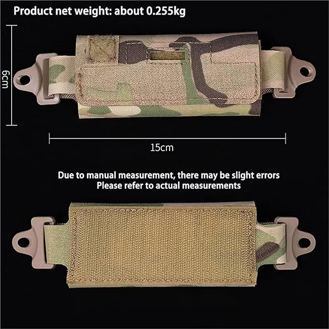 Counterweight Tactical Helmets Accessories Balancing Weight NVG Bag Universal Fit for OPS Fast BJ PJ MH Tactical Helmets