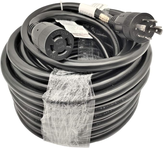 Parkworld Generator 4-Prong 20 AMP NEMA L14-20 Extension Cord (50FT)