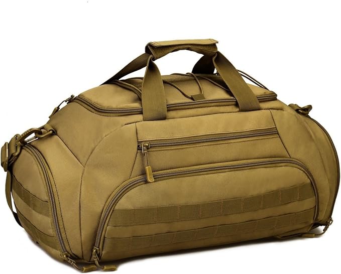 Tactical Military Duffle Bag Assault Gear Shoulder Range Backpack for Hiking Traveling