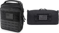 WYNEX Tactical Molle Admin Pouch Utility EDC Pouch Organizer Large Capacity Tactical Increment Molle Pouch Molle Bag for Backpack