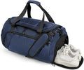 Gym Bag for Men Women With Shoe Compartment &amp Wet PocketWater Resistant Sports Gym Bag 、shoulder bag、messenger bag Carry On Duffel Bag forWeekend Overnight Traveling (blue)