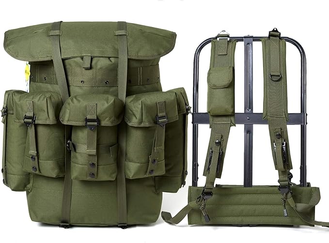 Akmax.cn MT Military Alice Pack Army Survival Combat ALICE Rucksack Backpack Olive Drab