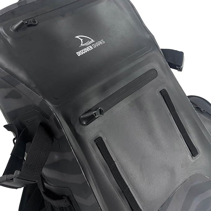 Eco-Friendly Dry Backpack Dry Bag with removable waist strap. Comfortable extremely durable and 30L size.