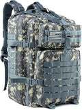 50L Man Tactical Backpacks Outdoor Traveling Bags Trekking Hunting Bag Travel Backpack Camping Equipment Back Pack(ACU)
