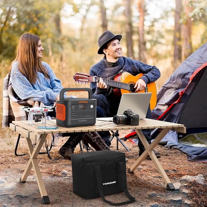 Carrying Case Compatible with Jackery Explorer 1000 V2 Water Resistant Padded Portable Power Station Storage Bag for RV Travel Outdoor Camping
