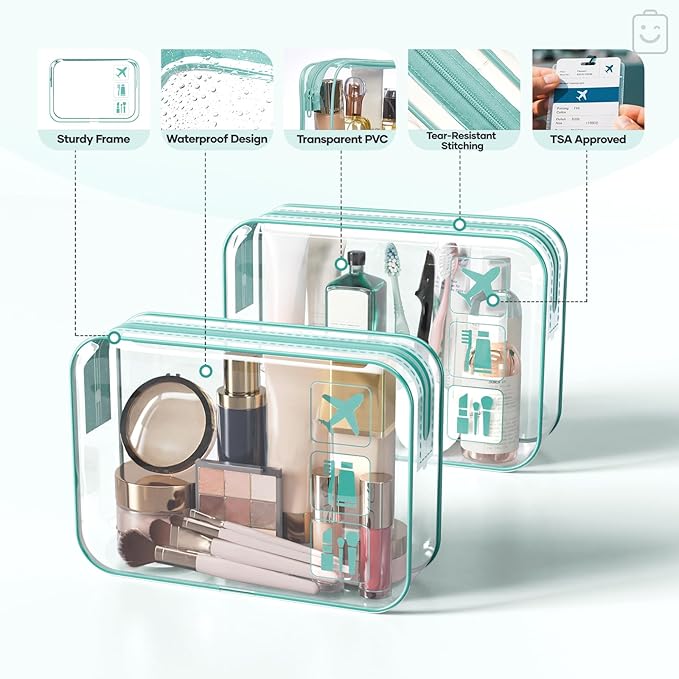 Veken 9/11 Set Compression Packing Cubes for Travel EssentialsCompressible Expandable Large Luggage Suitcase Organizer Bags for ClothingDurable Space Saver Storage Bags(Blue Green)