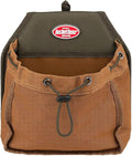 Bucket Boss Parachute Pouch with Speed Square Pocket and Flap Fit in Brown 54135