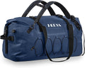 HEETA Waterproof Duffel Bag Motorcycle Dry Bag Backpack 60L/80L Extra Large Rolltop Travel Duffle Bags with Straps &amp Handles for Kayaking Rafting Boating Canoeing Camping Gym Beach Cruise Ship