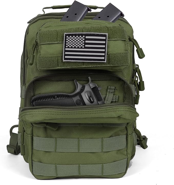 HAOMUK Tactical Sling Bag Backpack Military Rover Shoulder Sling Pack Small EDC Crossbody Chest Bag for Men