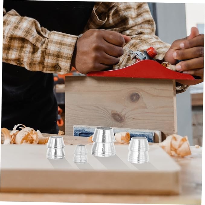 TEHAUX 42pcs Metal Wedge for Axe and Hammer Handles Durable Wedges for Secure Installation Prevents Tool Loosening and Enhances Safety During Use