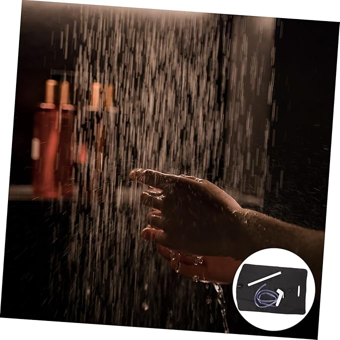 Totority 1set Portable Outdoor Shower Pouch Compact Camping Accessory for Hiking Backpacking Fishing and Road Trips Convenient and Design for Refreshing Cleanliness