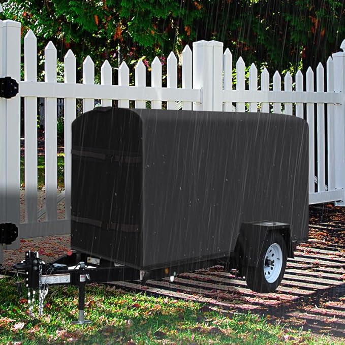 Engine Driven Welder CoverHeavy Duty 1680D Waterproof Welder Cover Fits Trailblazer 302/330 Bobcat 265/250 Engine-Driven Welder(33H x 22W x 53.5D)
