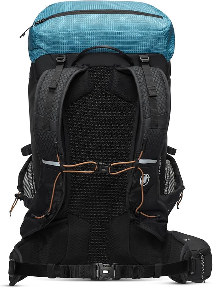Mammut Ducan Backpack - Unisex Outdoor Backpack for Hiking Running and Everyday Adventures Sapphire Black 32L